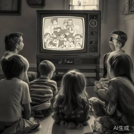 黑白电视经典动漫回忆