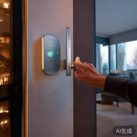 高端指纹锁,智能联动,懒癌福音