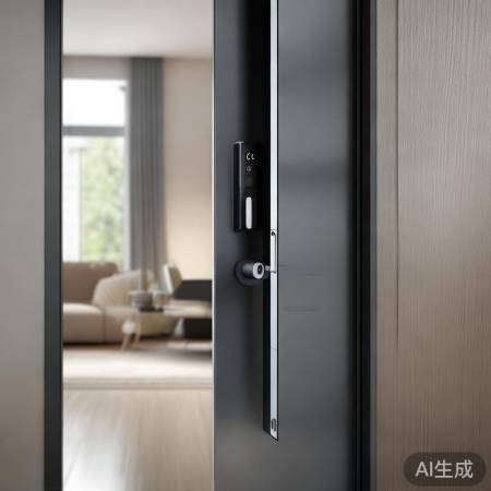 防盗门配指纹锁，安全又方便