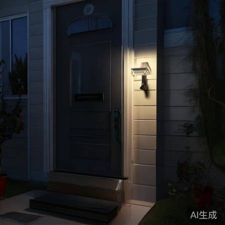 夜灯假监控防小偷