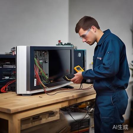 电压异常,检查电源和线路