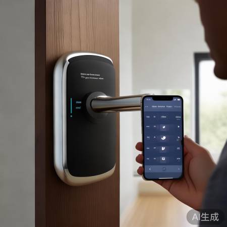 “智能锁密码,生活小美好”