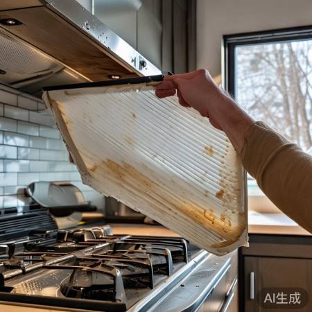 清洗油烟过滤网，提升吸力