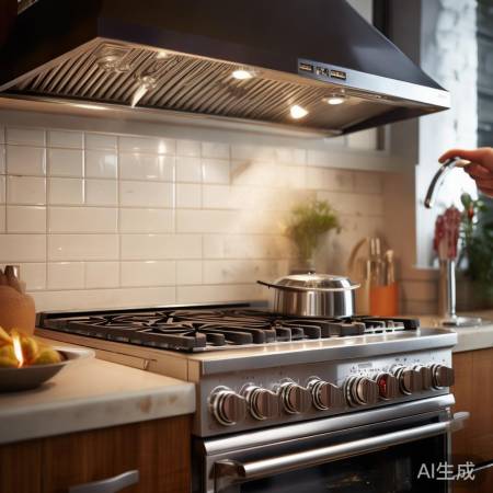 油烟机高度宜与炉灶齐平