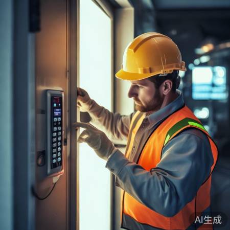 检查防盗门报警系统