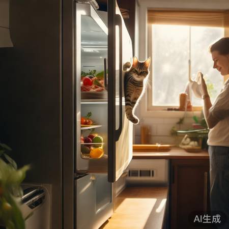 冰箱吱呀声,惊喜生活细节