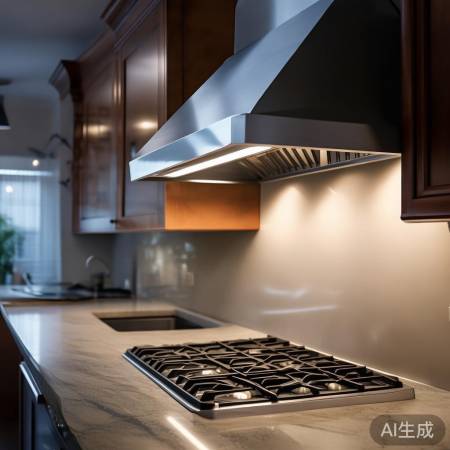 厨房心脏，油烟机灯具时尚选