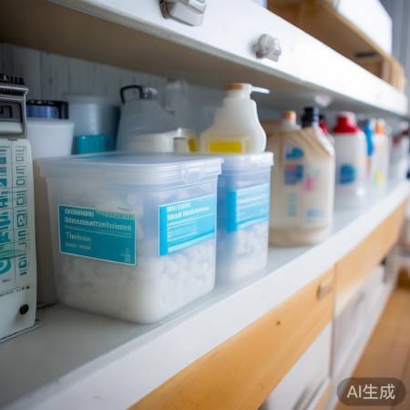 消毒液片，3月一换，视情调整