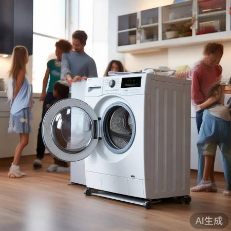 选洗衣机看容量与品牌