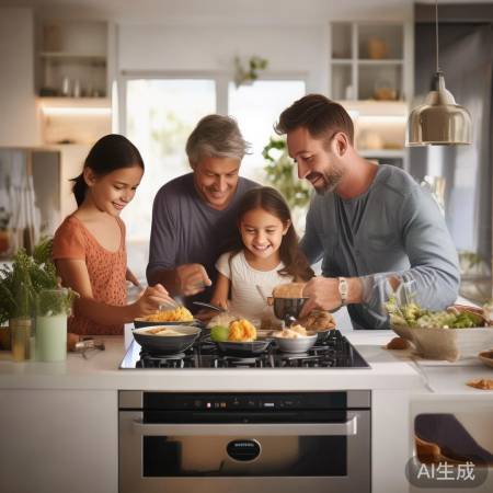 集成灶安装简单，烹饪便捷