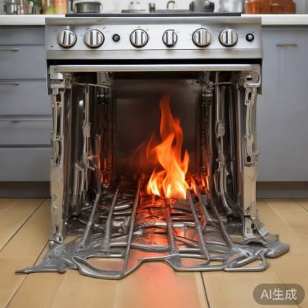 燃气灶受热膨胀易变形