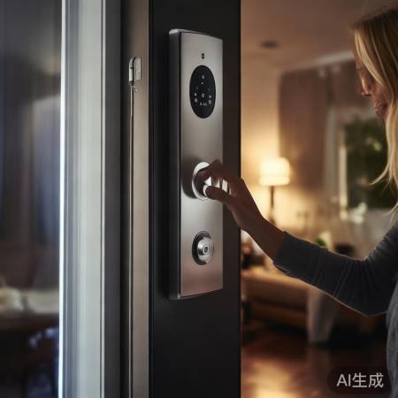 亿家指纹锁，安全品质生活新选择