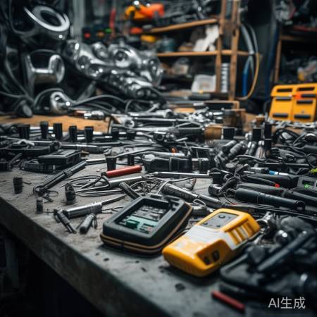 准备工具，按步骤维修