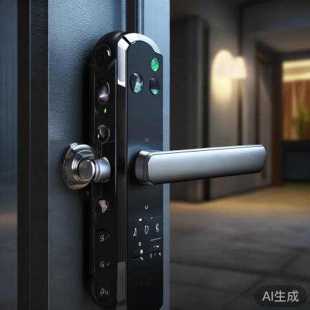 智能门锁多重防护，安全便捷