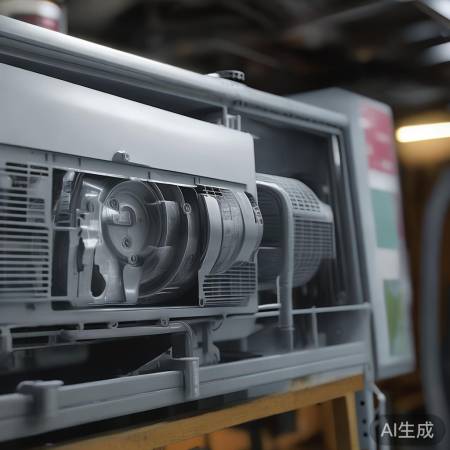 “空调底部泵,螺丝固定”