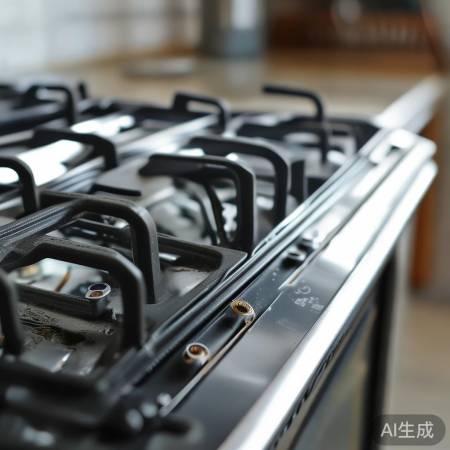 燃气灶修复完成