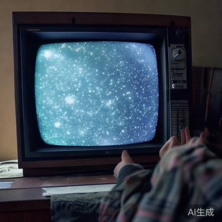 电视雪花点，先查天线