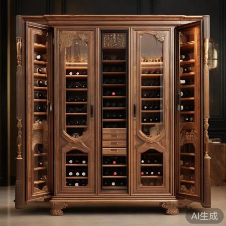 匠心红酒柜,艺术品般家具