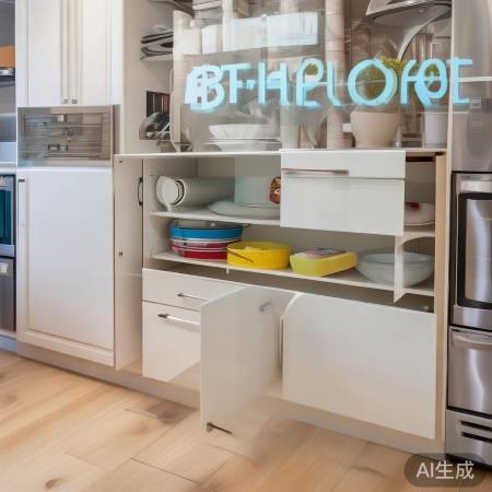 “收纳柜设计巧,保持整洁美观”