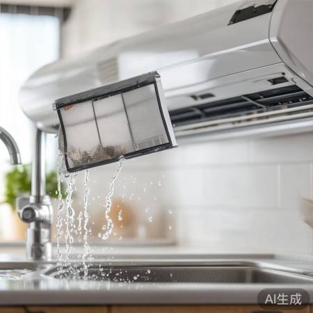 空调洗澡，滤网清新