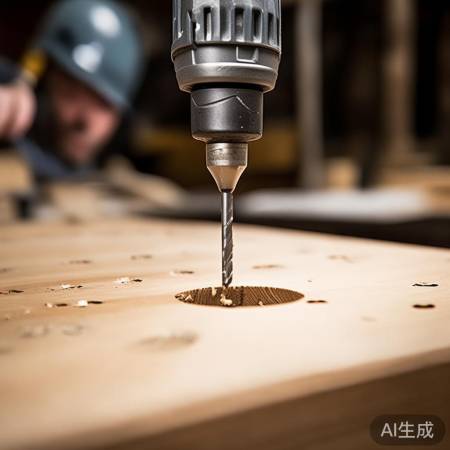 小心打孔,确保匹配