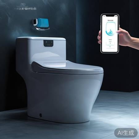 潮州智能马桶Y3，手机APP远