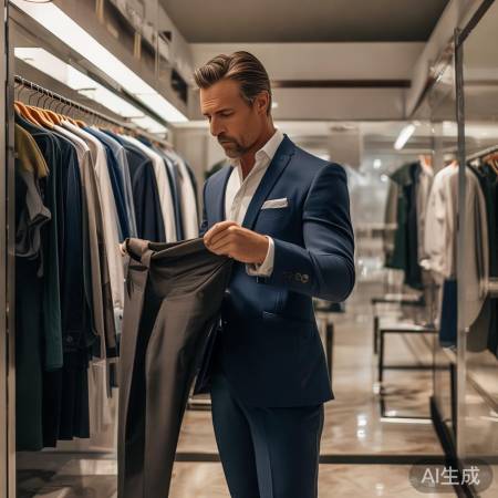 高档西服需专业洗涤