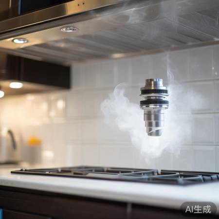 油烟机止回阀，防油烟倒灌神器