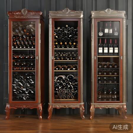 红酒柜材质多样,各有特点