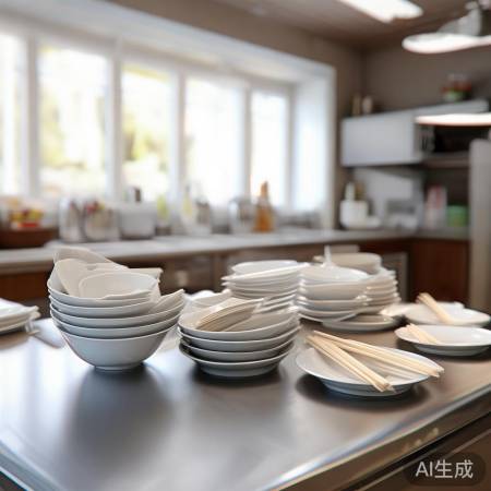 碗筷分层放，消毒更均匀