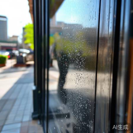 定期清洁，门面耐用