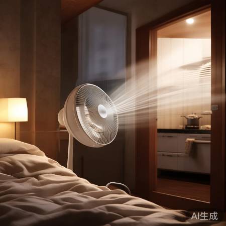 风扇小技巧，降温又通风