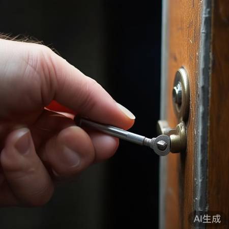 轻插钥匙，勿用力过猛