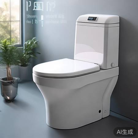 节水智能马桶，环保省水好帮手。