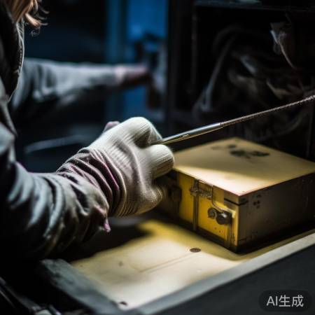 轻柔撬开保险柜小槽