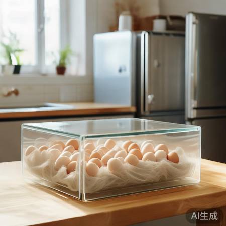 夏高温，鸡蛋易变质，冰箱可延长
