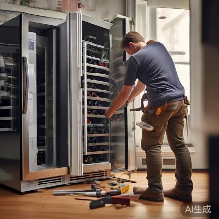 酒柜安装需技巧,专业安装保寿命