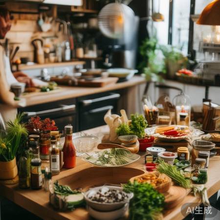 厨房乐享,周末愉快!