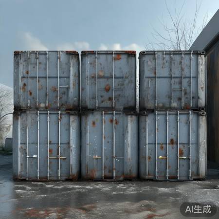 露天堆放压缩空气容器易受环境影