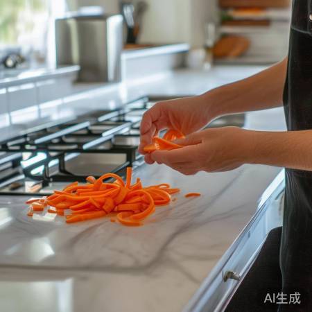 胡萝卜吸附油烟