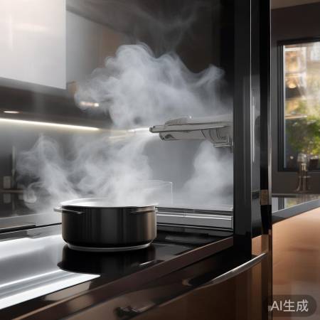 先科9101集成灶,油烟吸净率