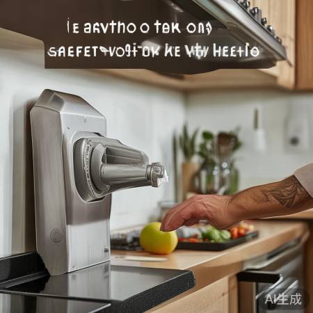 油烟机插座角度不当，不便与隐患