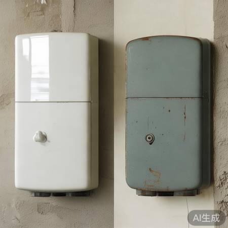 新旧壁挂炉外观对比