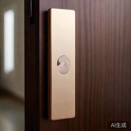 指纹锁设计优雅,温馨家居必备