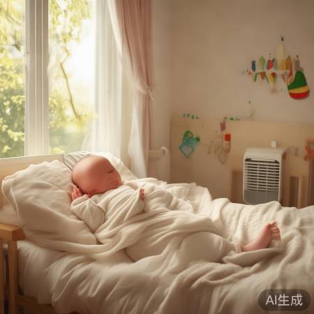 宝宝空调房，被子适宜，顺应自然