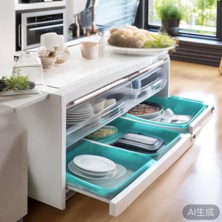 布艺餐具消毒柜，便捷健康生活