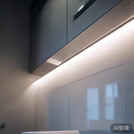 隐藏灯带,空间层次增