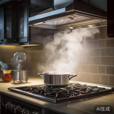 烹饪注意细节,防止油溅油烟机
