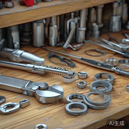 维修工具：螺丝刀、扳手、密封圈