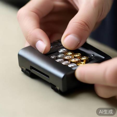 安装电池步骤一